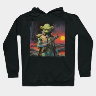 Alien Bounty Hunter Hoodie